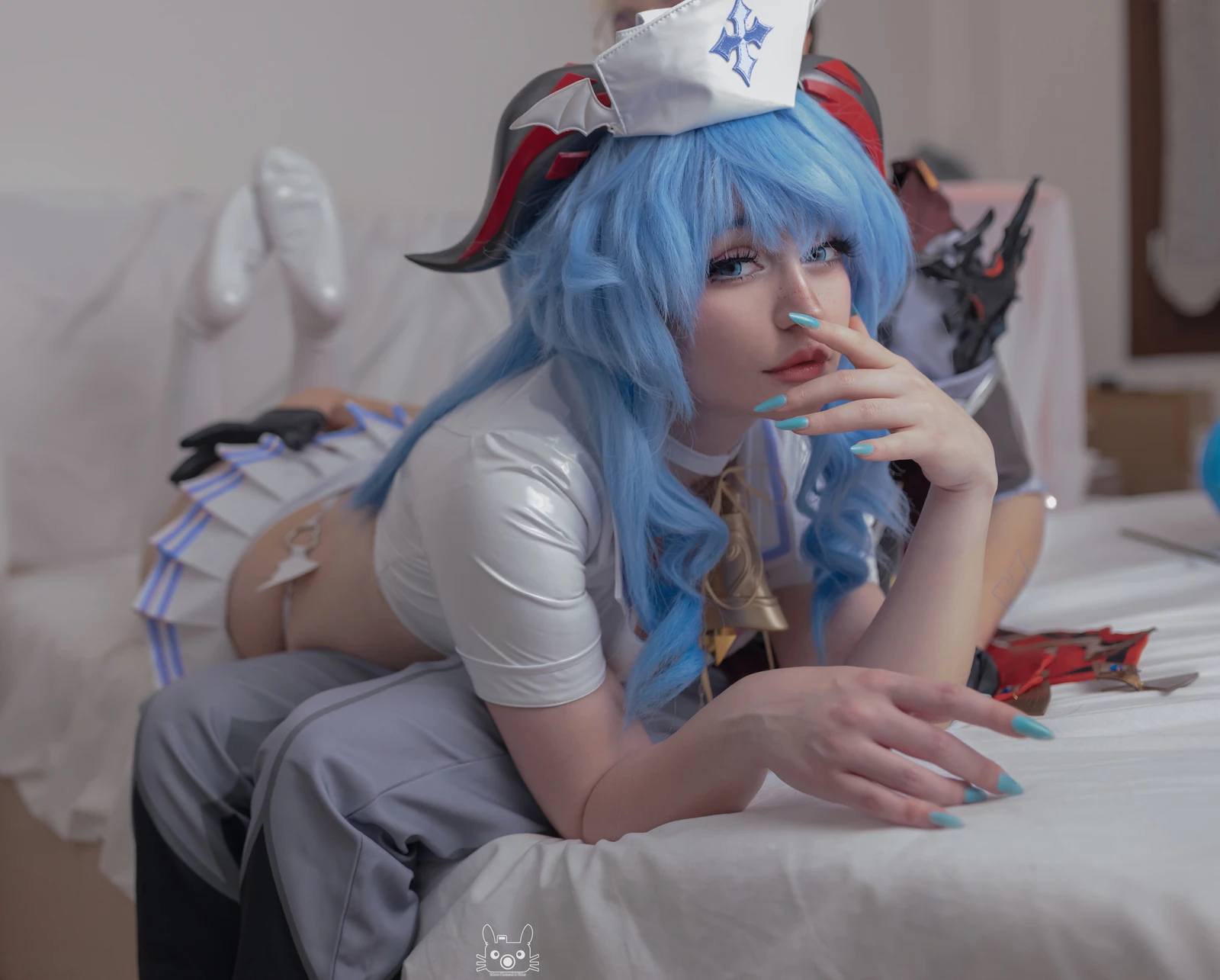 图片[2]-MochiChuu Ganyu Nurse 18P-COS世界